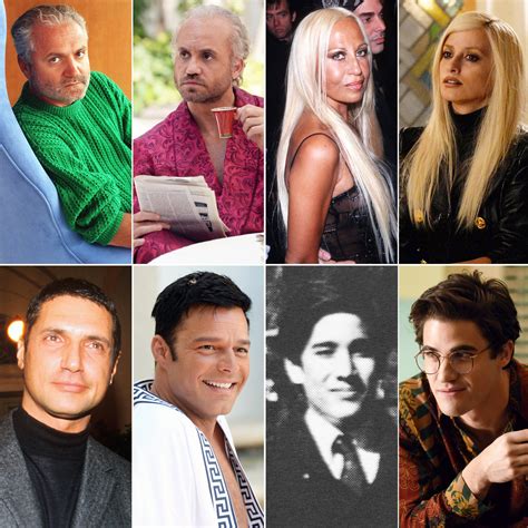 cast omicidio gianni versace|versace case cast.